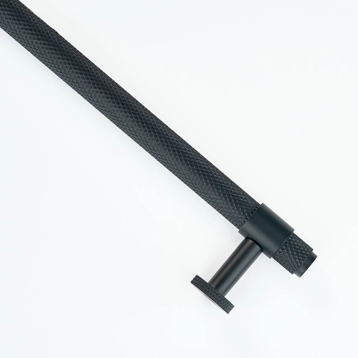 Azure Knurled Cabinet Handle