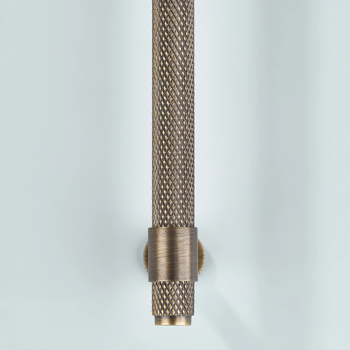 Azure Knurled Cabinet Handle