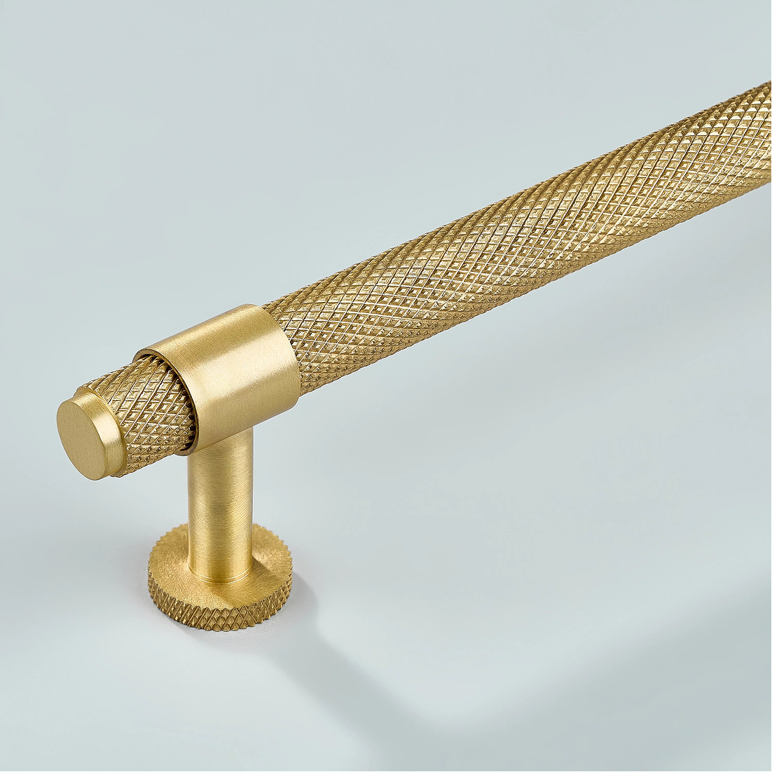 Aris Linear Knurled Cabinet Handle