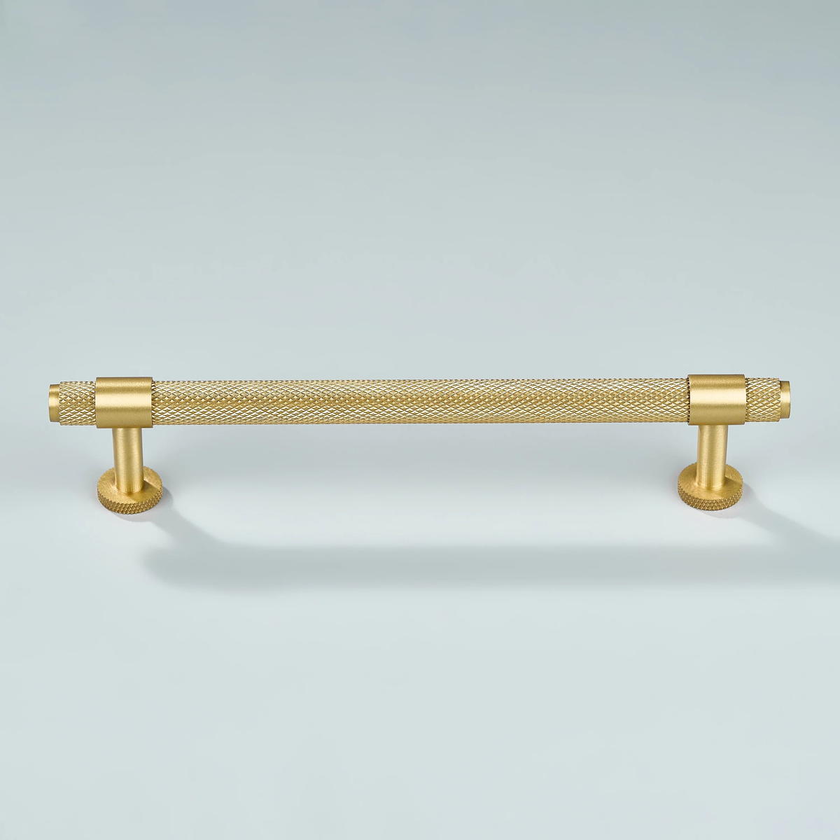 Azure Knurled Cabinet Handle