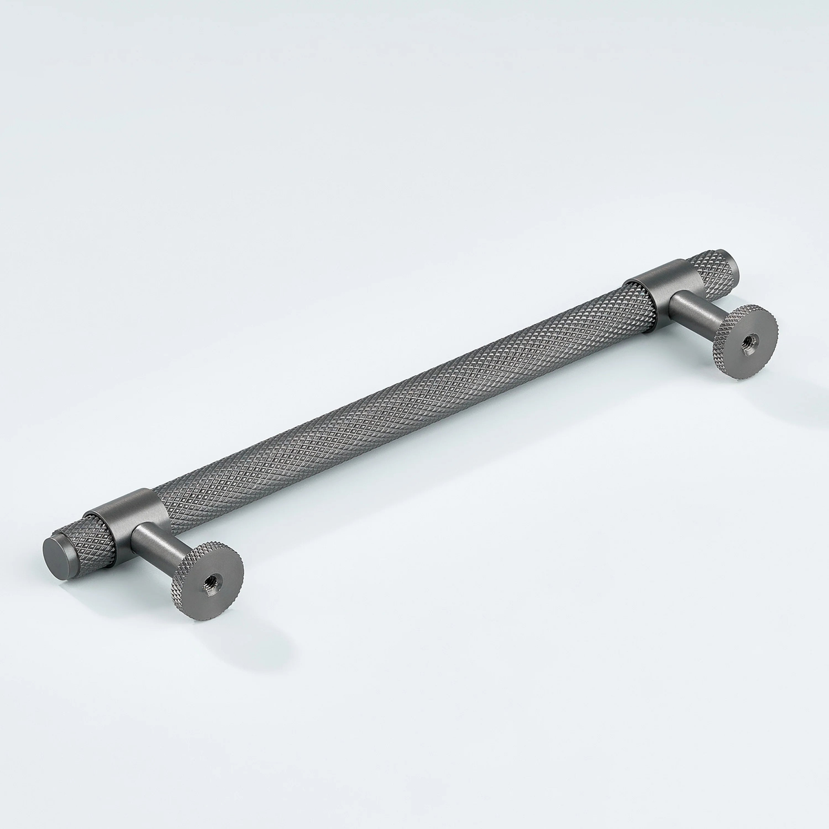 Azure Knurled Cabinet Handle