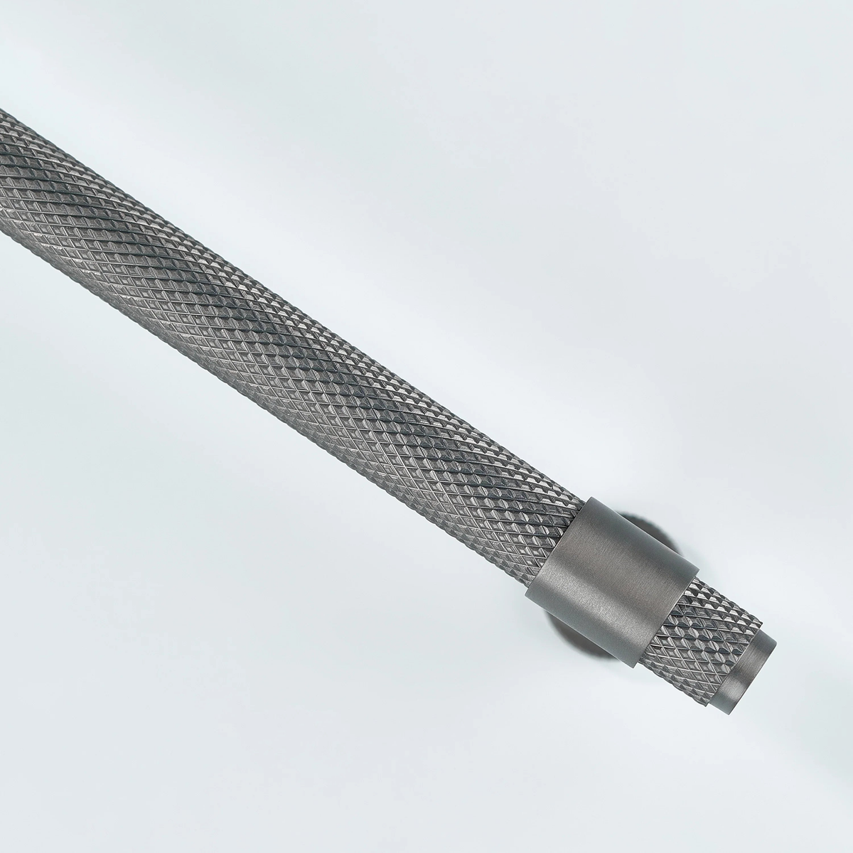 Azure Knurled Cabinet Handle