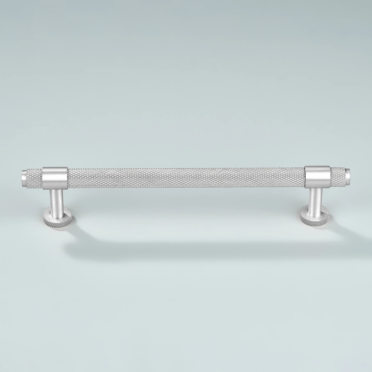 Azure Knurled Cabinet Handle