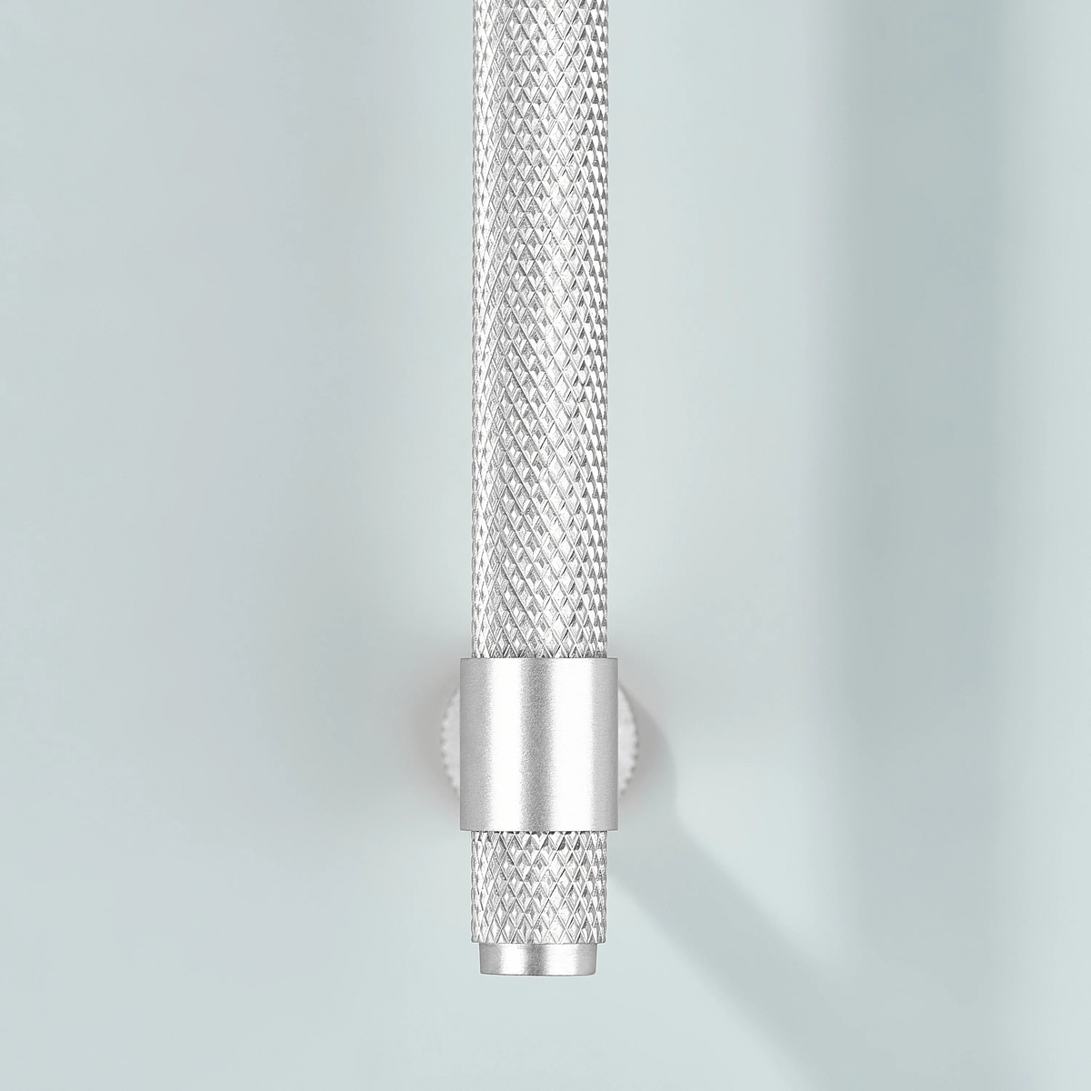 Azure Knurled Cabinet Handle
