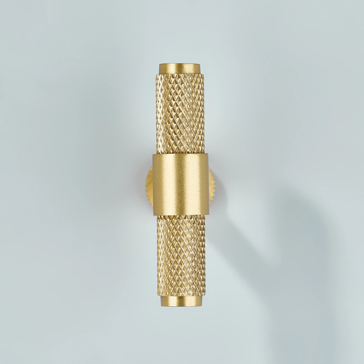 Azure Knurled Cabinet T-Knob