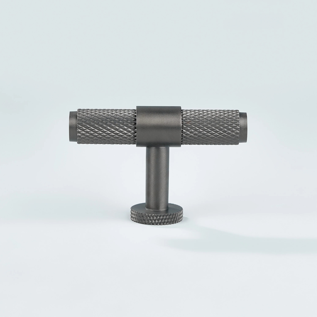Azure Knurled Cabinet T-Knob