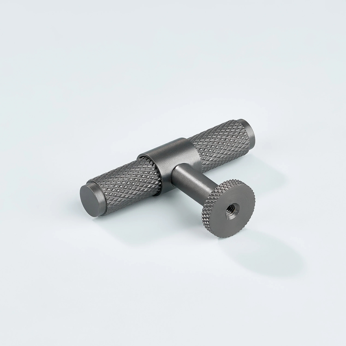 Azure Knurled Cabinet T-Knob