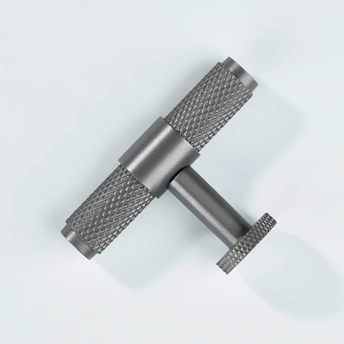 Azure Knurled Cabinet T-Knob