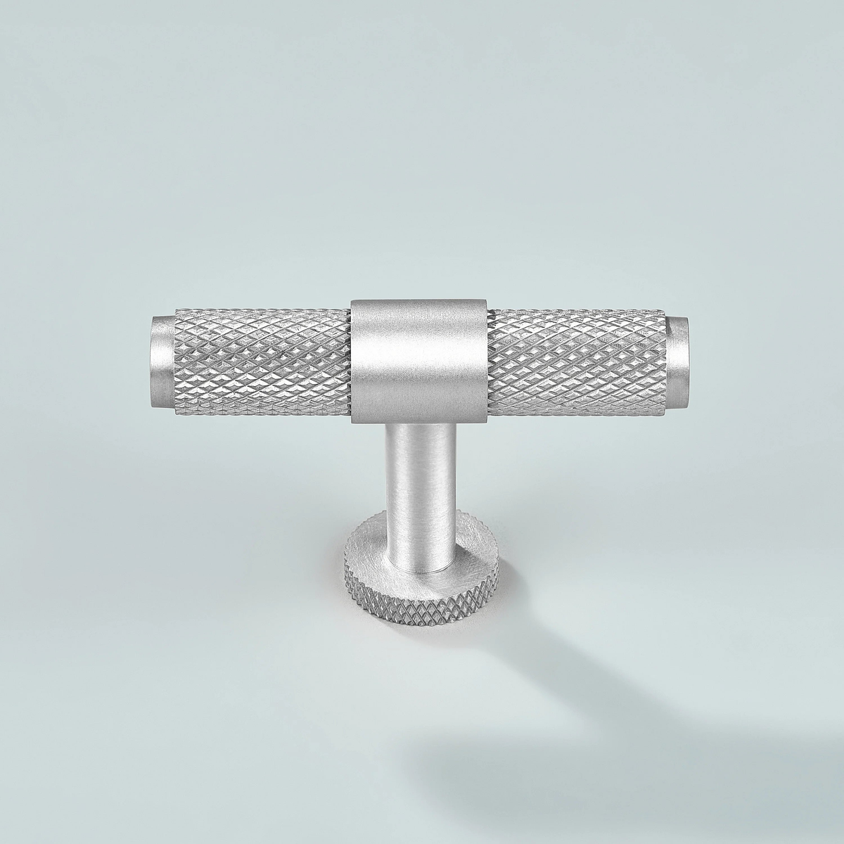 Azure Knurled Cabinet T-Knob