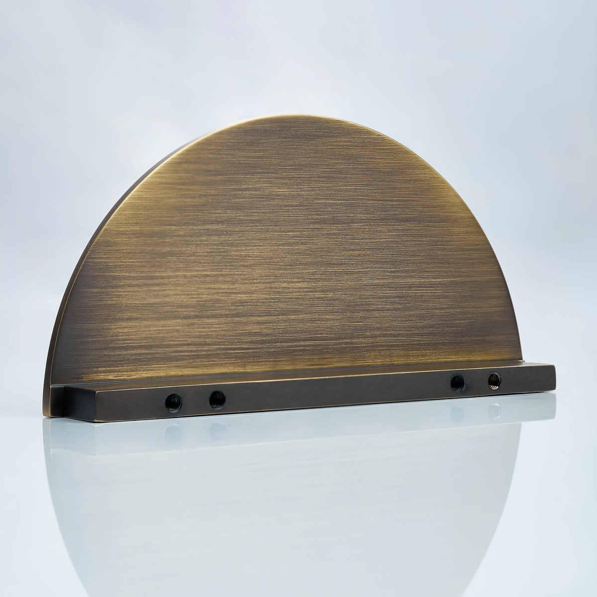 Alpha Half Round Brass Cabinet Pull