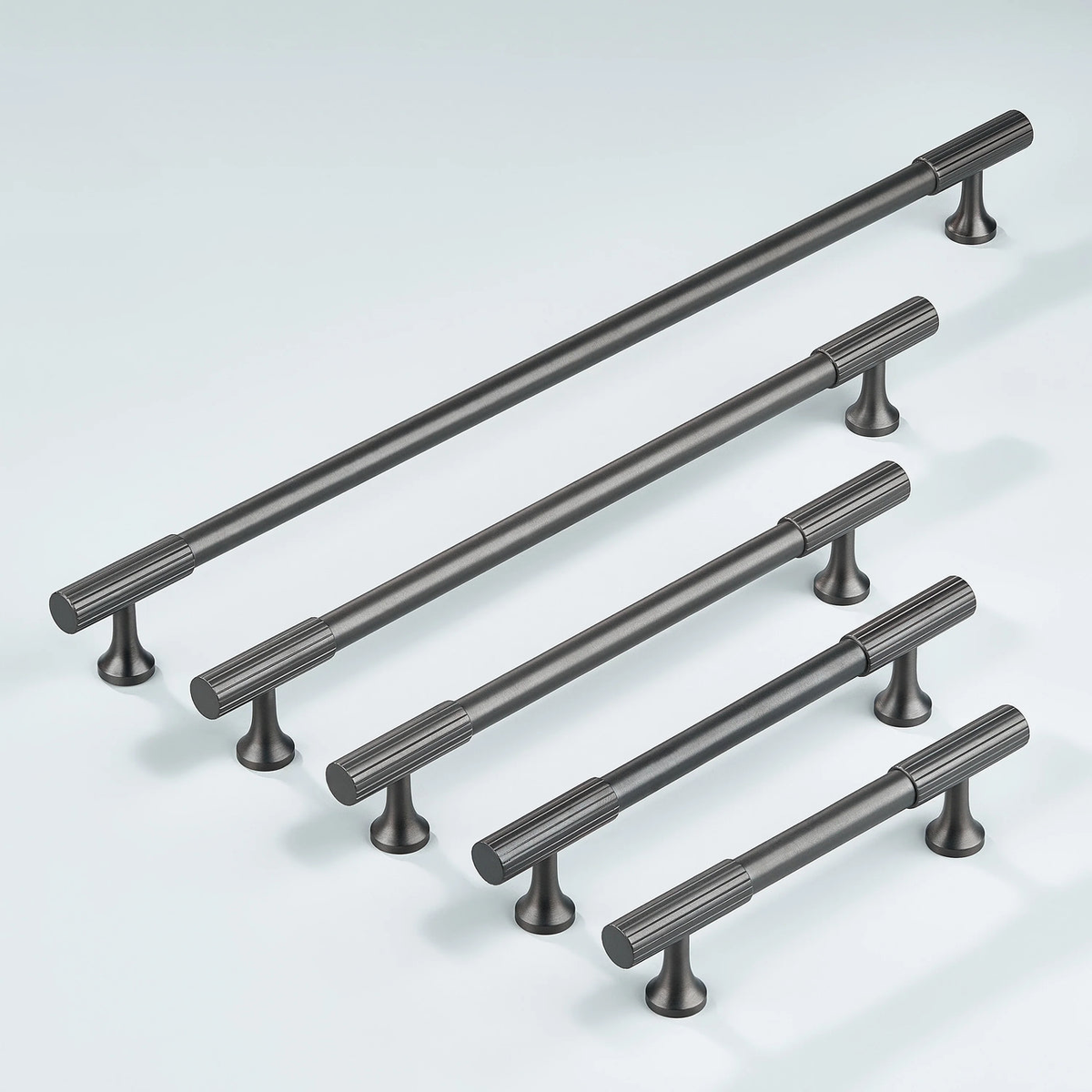 Aris Linear Knurled Cabinet Handle