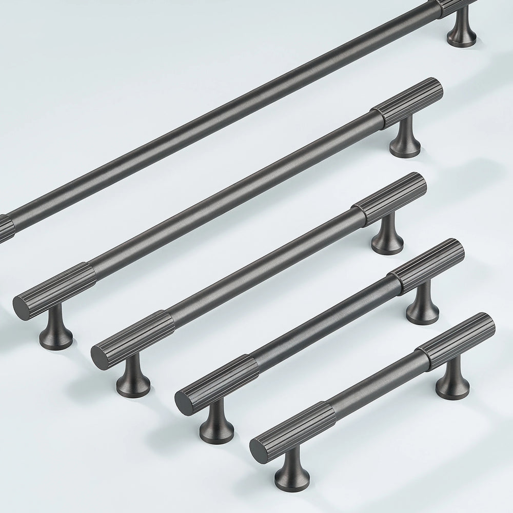 Aris Linear Knurled Cabinet Handle