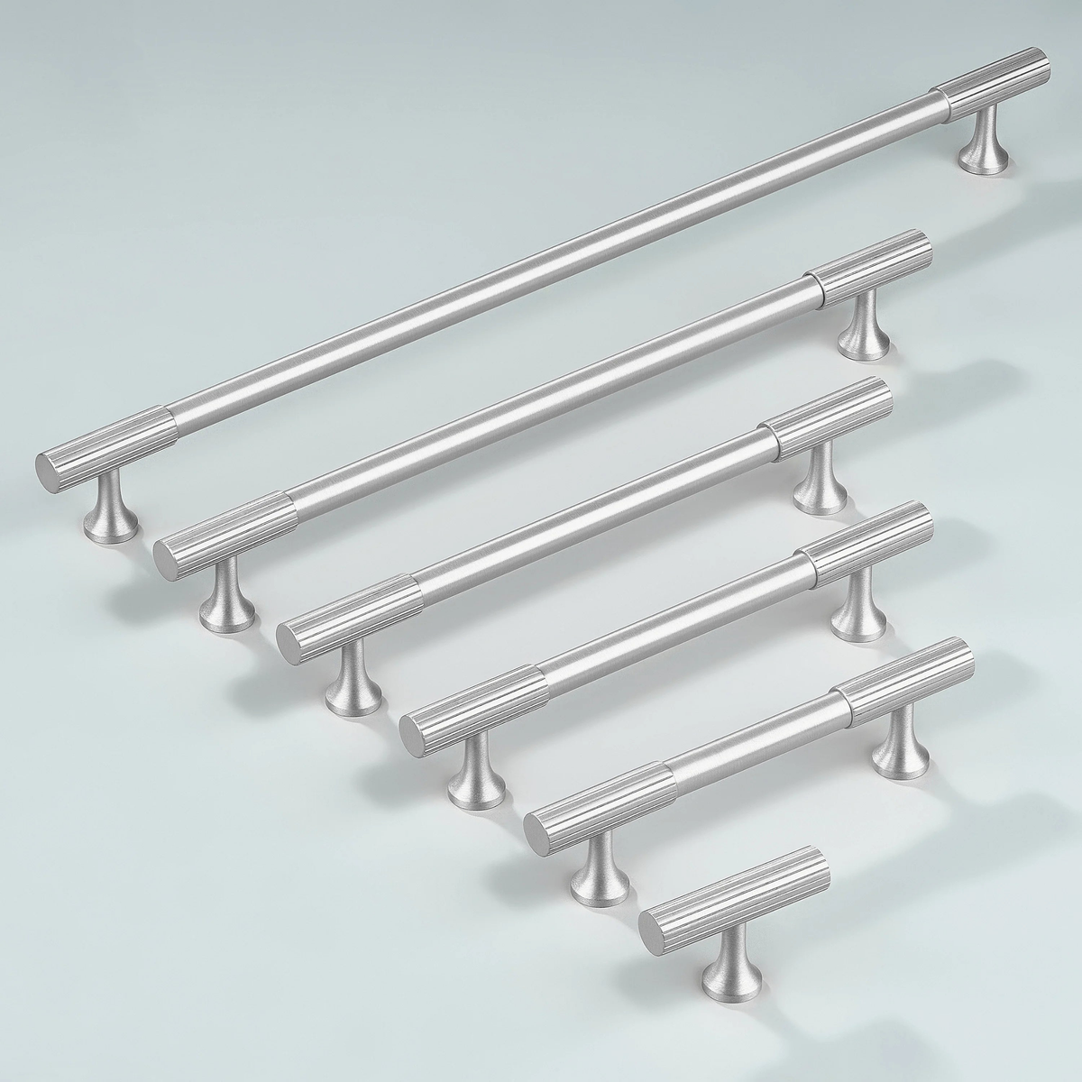 Aris Linear Knurled Cabinet Handle