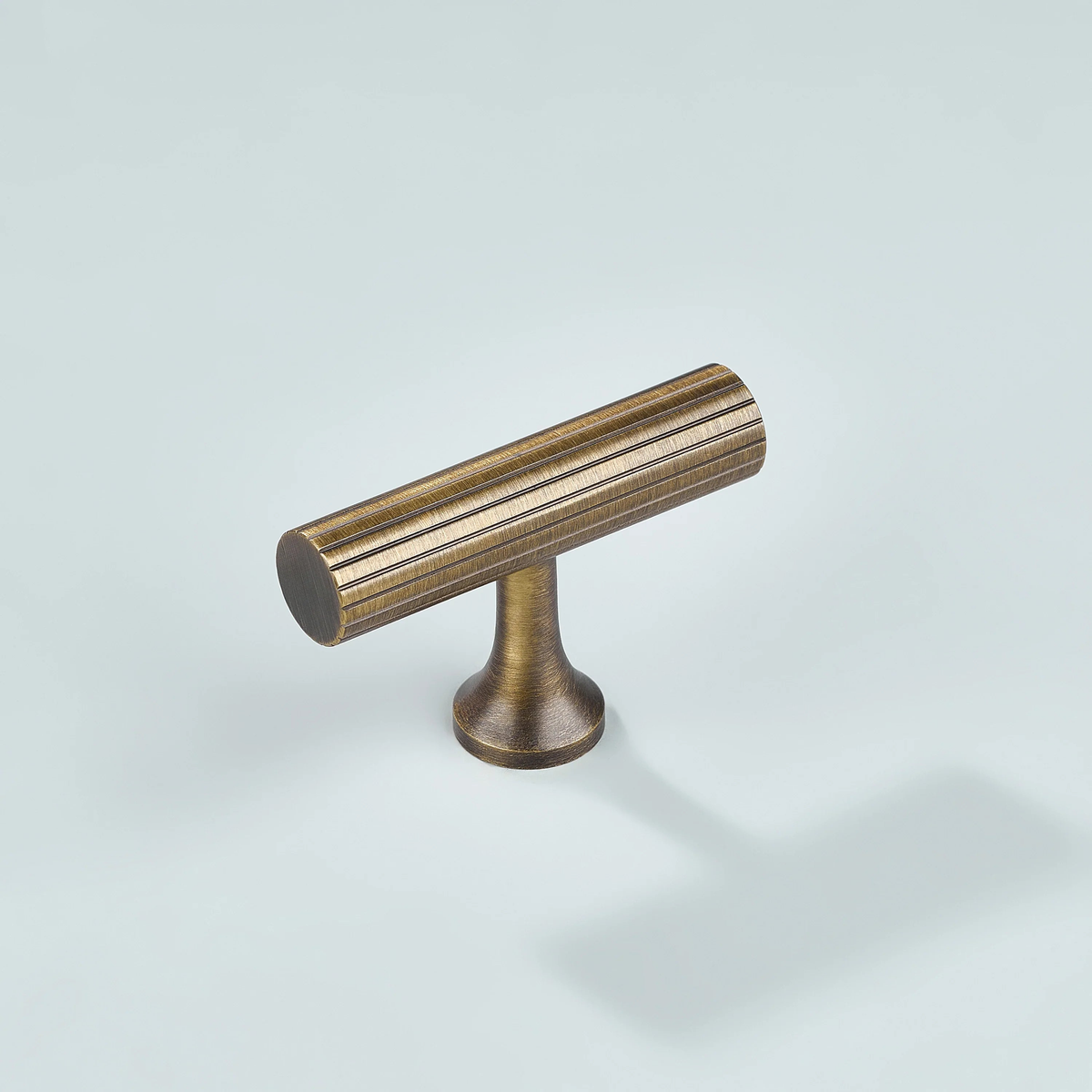 Aris Linear Knurled Cabinet T-Knob