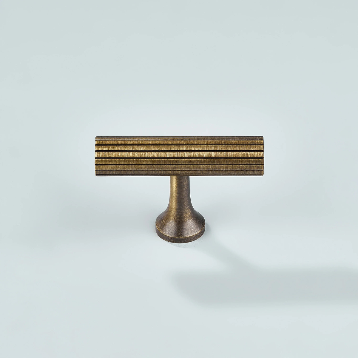 Aris Linear Knurled Cabinet T-Knob