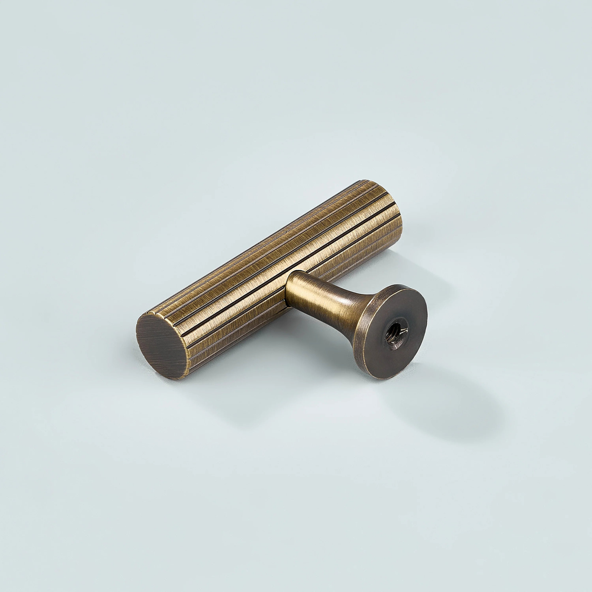 Aris Linear Knurled Cabinet T-Knob