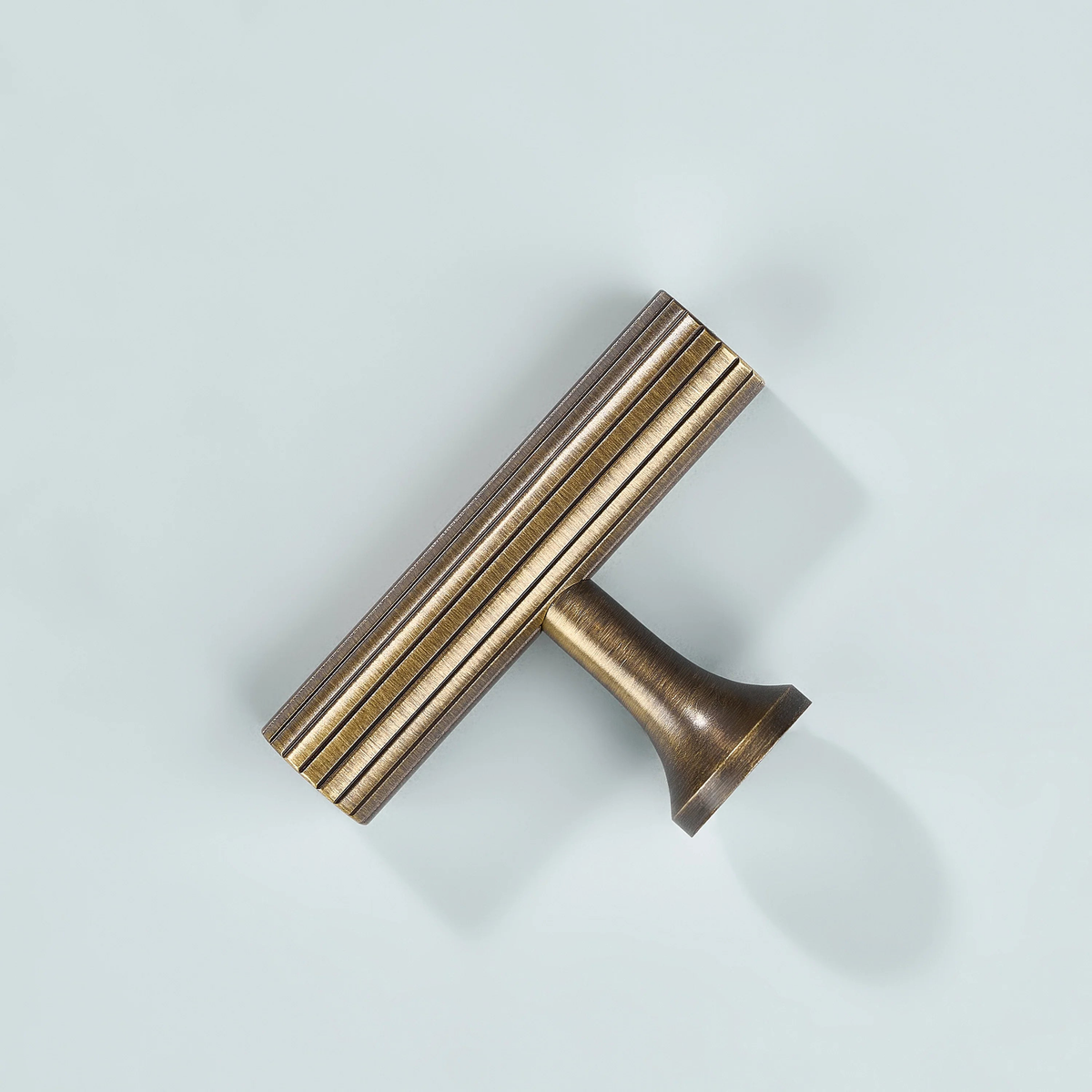 Aris Linear Knurled Cabinet T-Knob