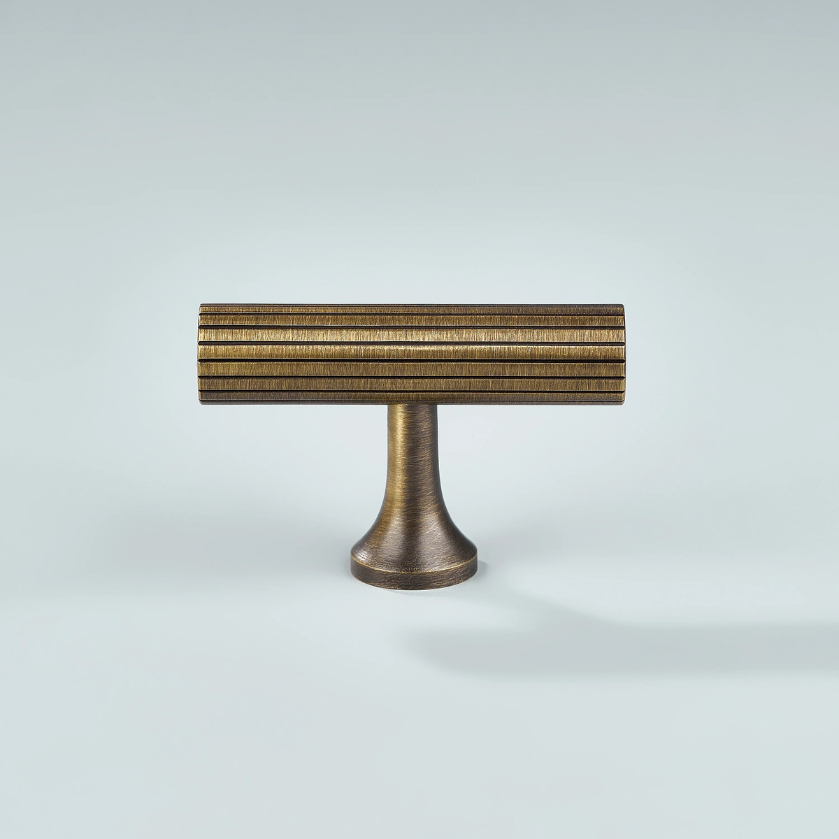 Aris Linear Knurled Cabinet T-Knob