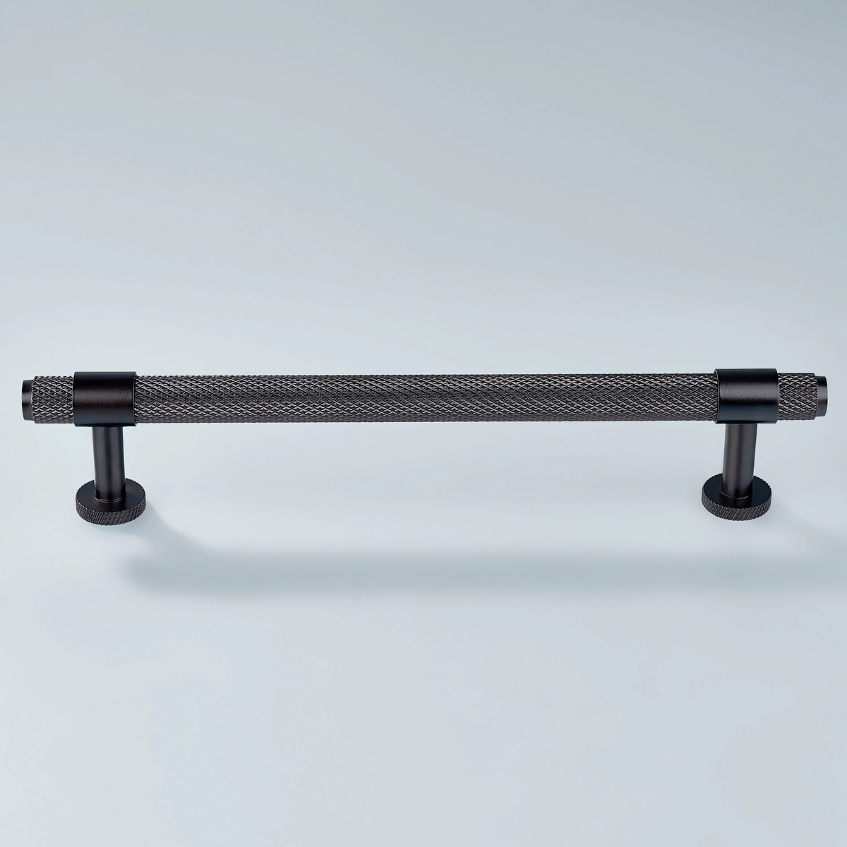 Azure Knurled Cabinet Handle