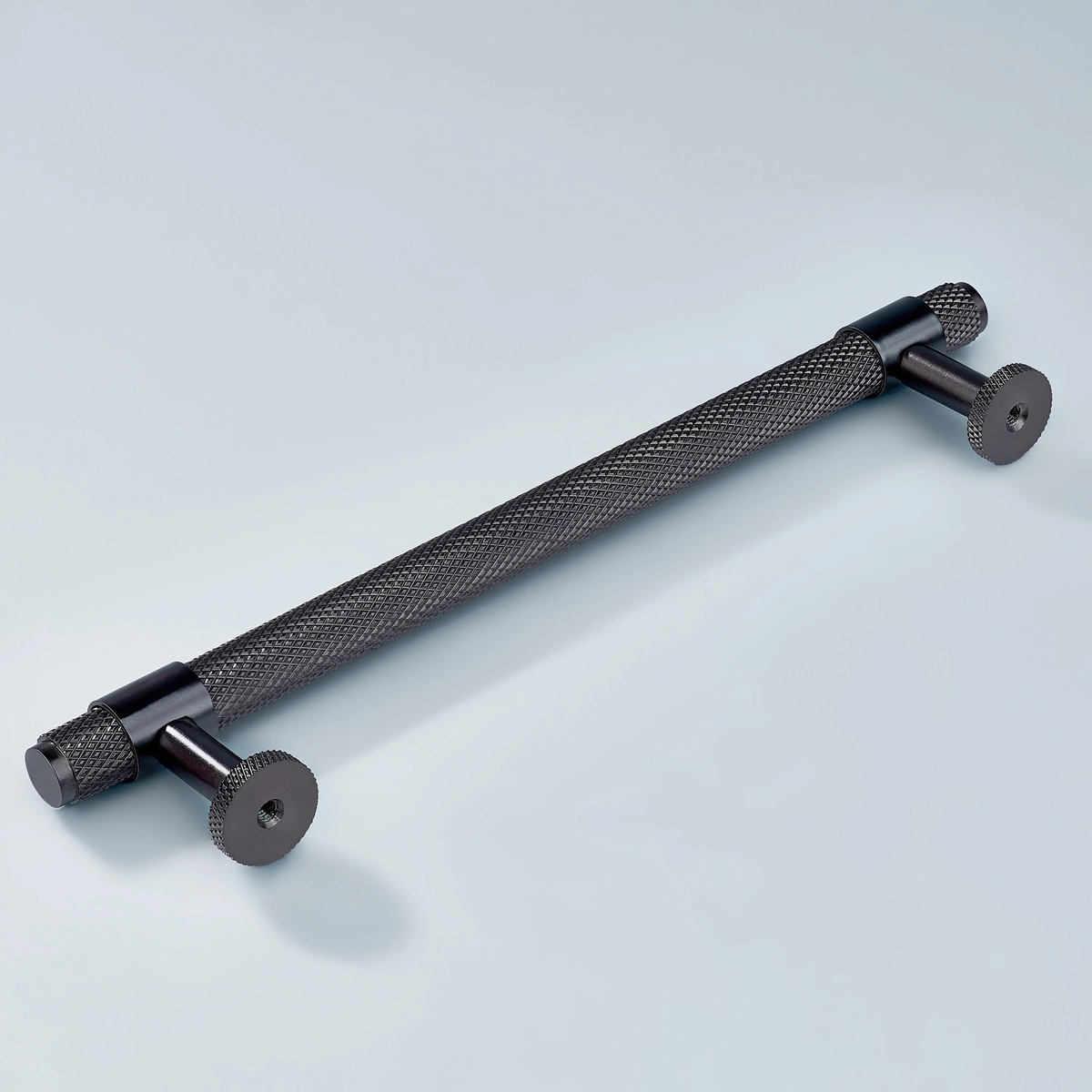 Azure Knurled Cabinet Handle