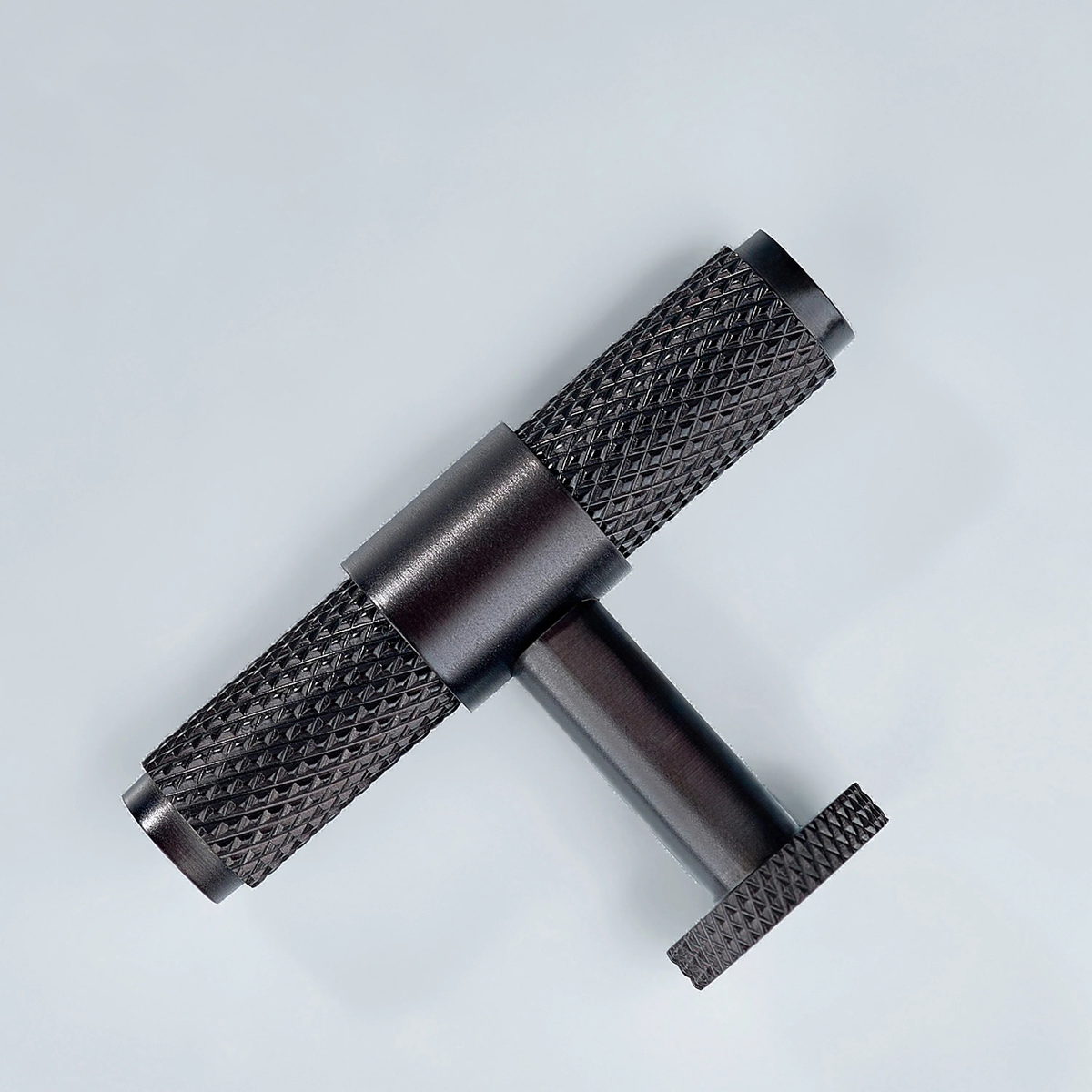 Azure Knurled Cabinet T-Knob