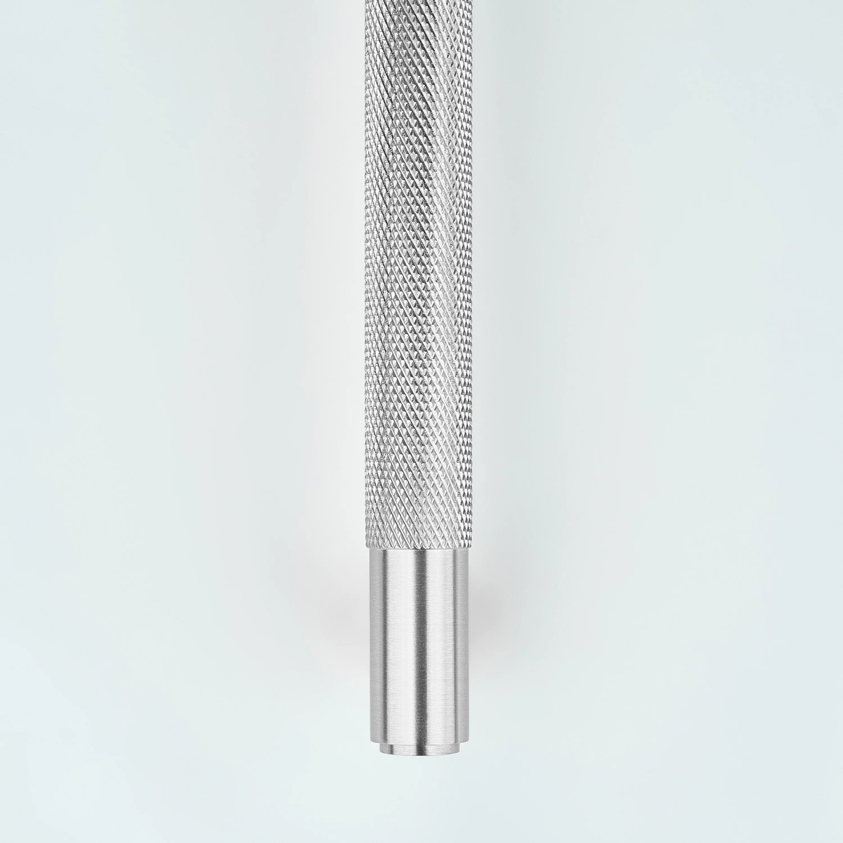 Horizon Knurled Brass Cabinet Handle