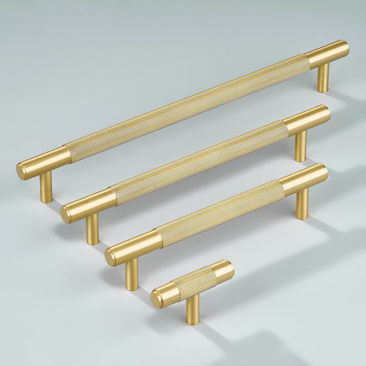 Ignite Linear Knurled Cabinet Handle