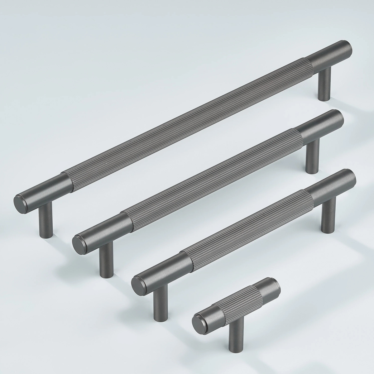 Ignite Linear Knurled Cabinet Handle