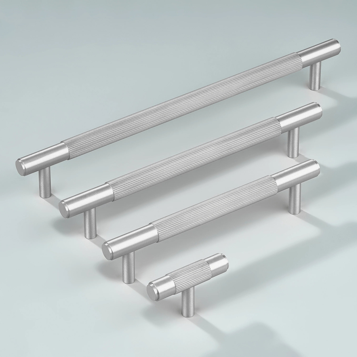 Ignite Linear Knurled Cabinet Handle