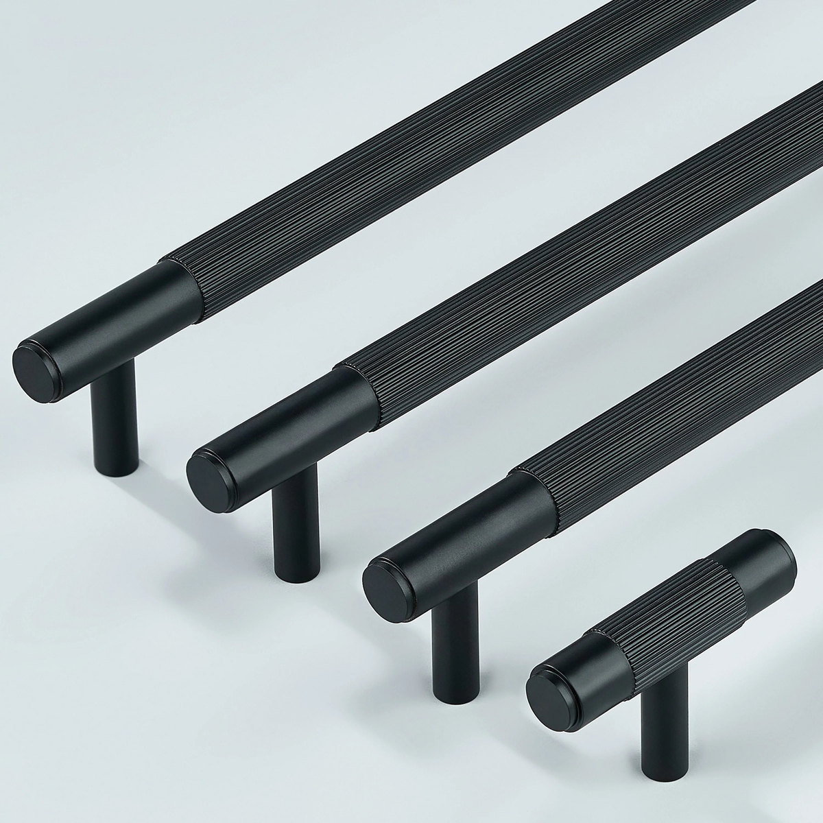 Ignite Linear Knurled Cabinet Handle