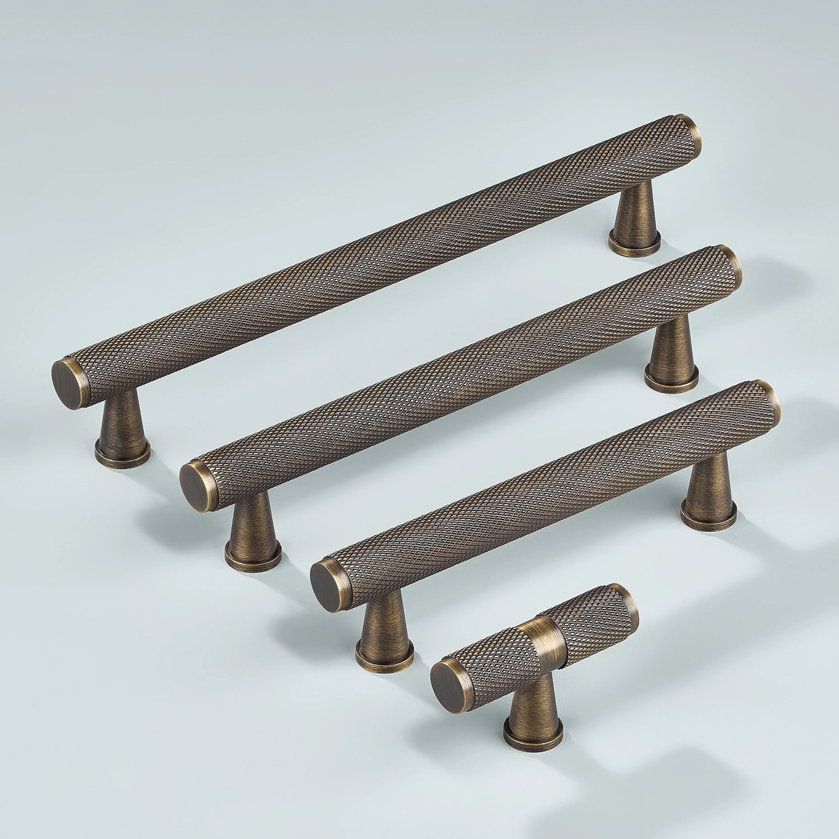 Meridian Knurled Cabinet Handle