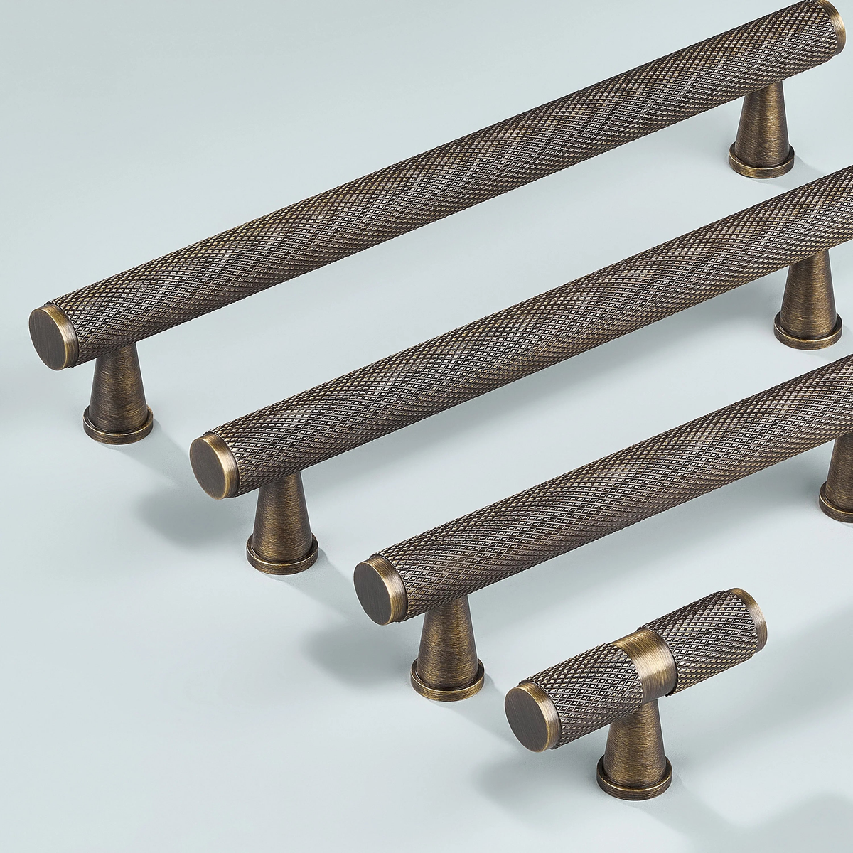 Meridian Knurled Cabinet Handle