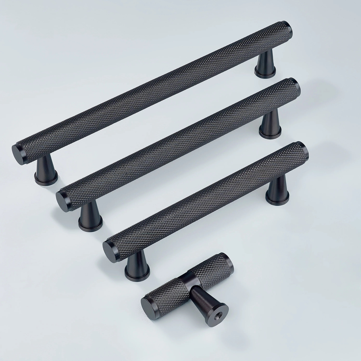 Meridian Knurled Cabinet Handle