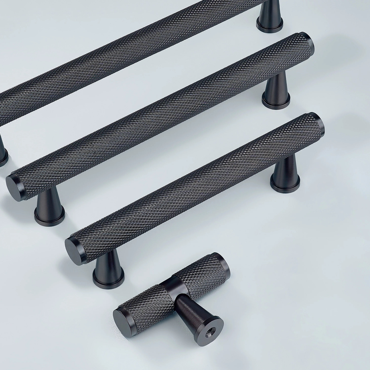 Meridian Knurled Cabinet Handle