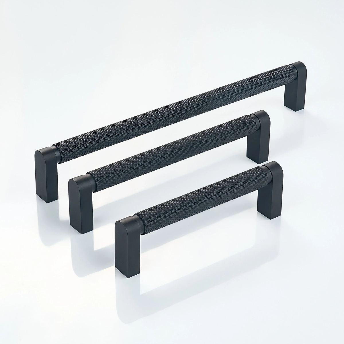 Ripple Knurled Cabinet Handle