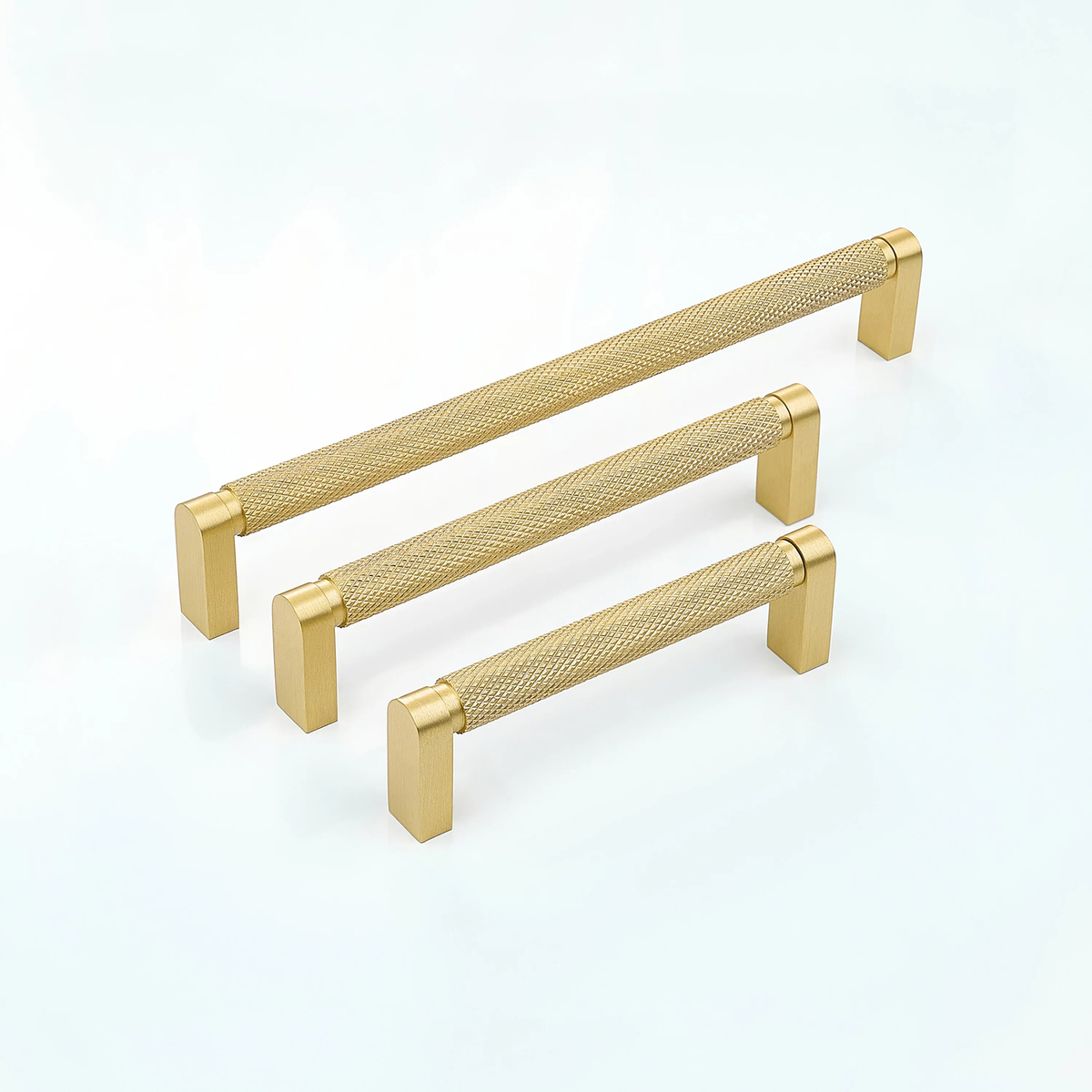 Ripple Knurled Cabinet Handle