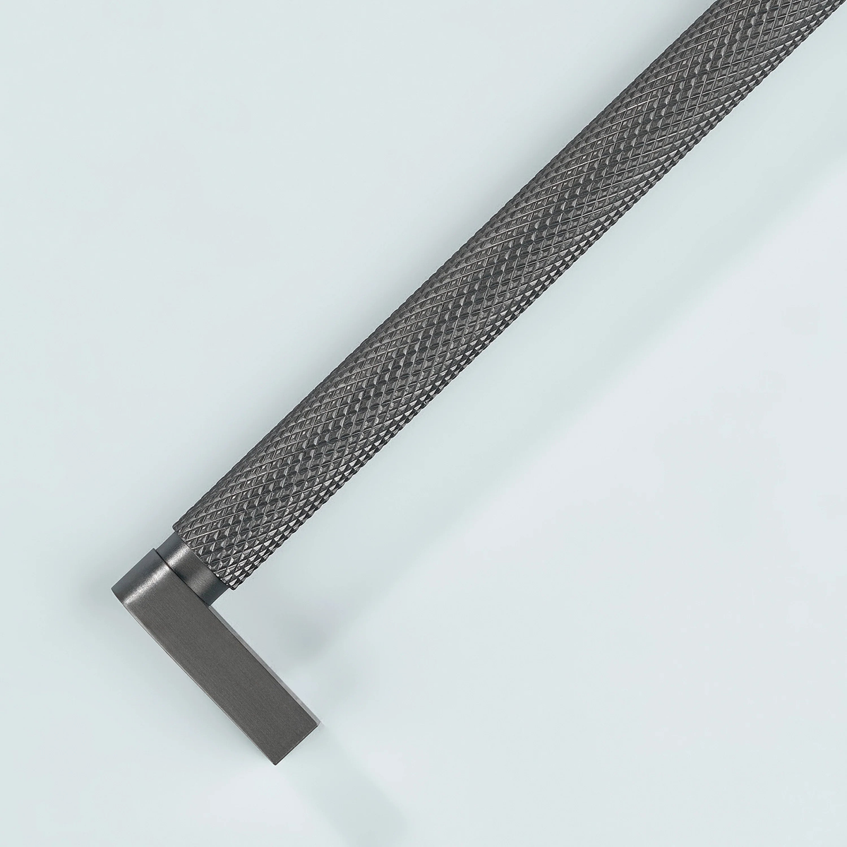 Ripple Knurled Cabinet Handle