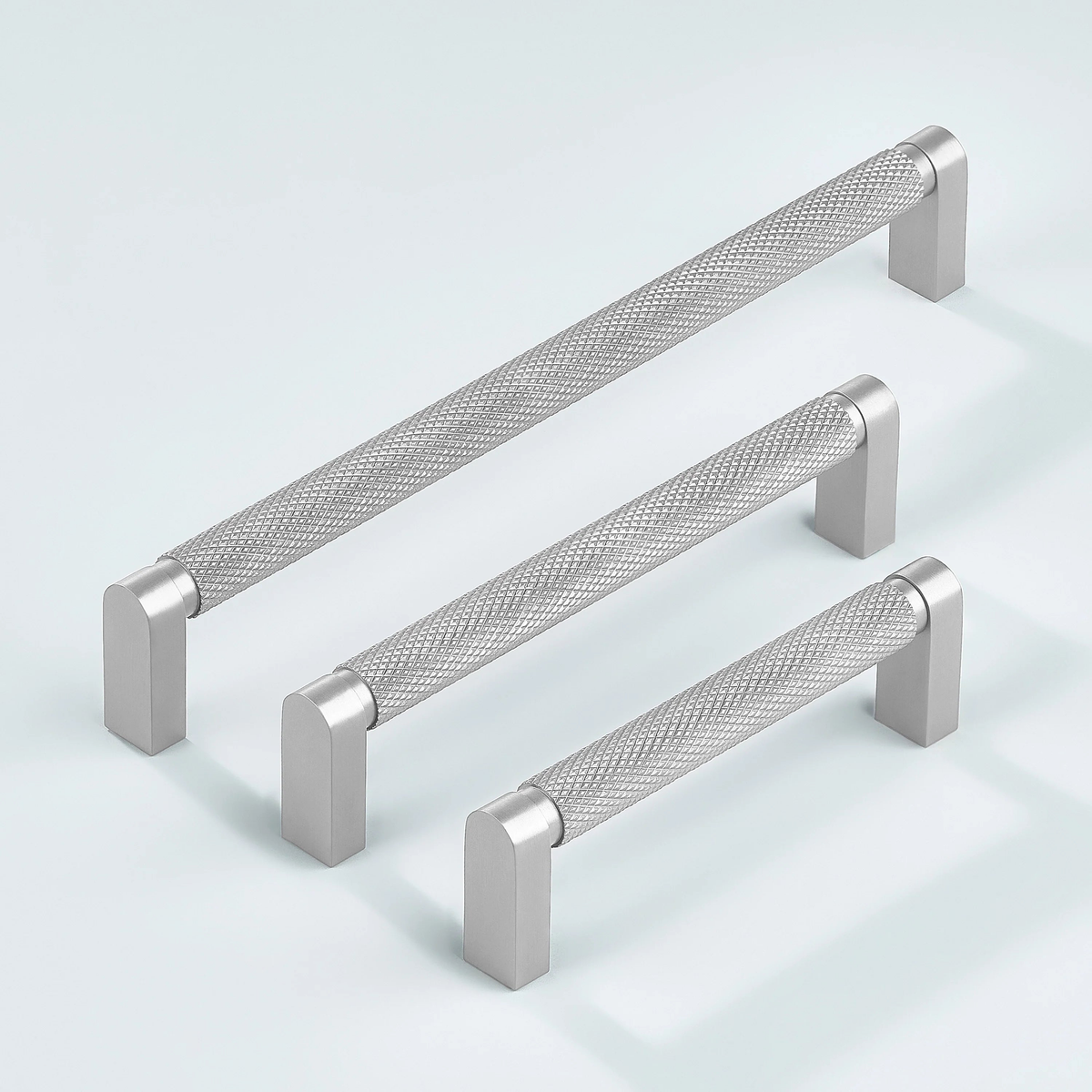 Ripple Knurled Cabinet Handle