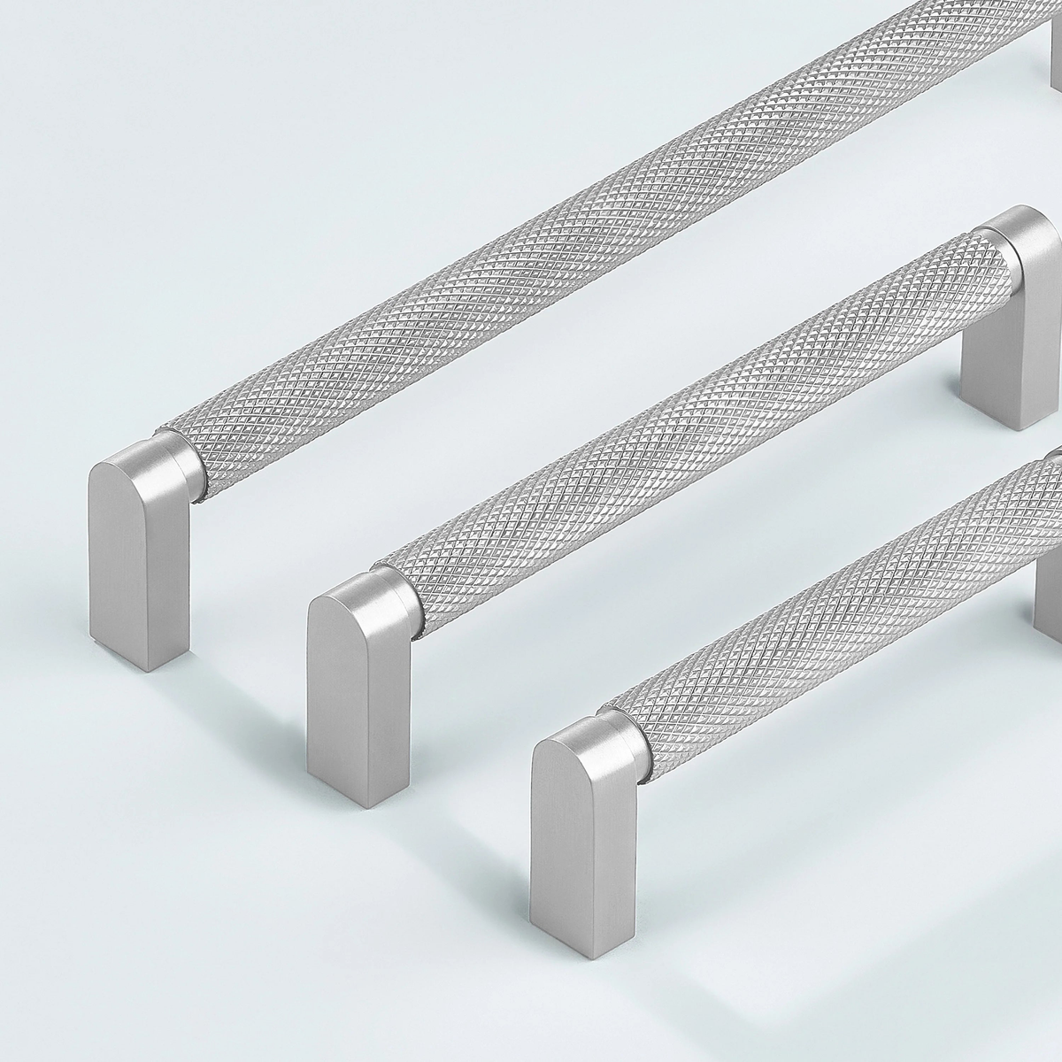 Ripple Knurled Cabinet Handle