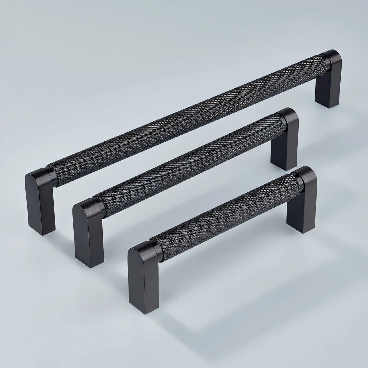 Ripple Knurled Cabinet Handle
