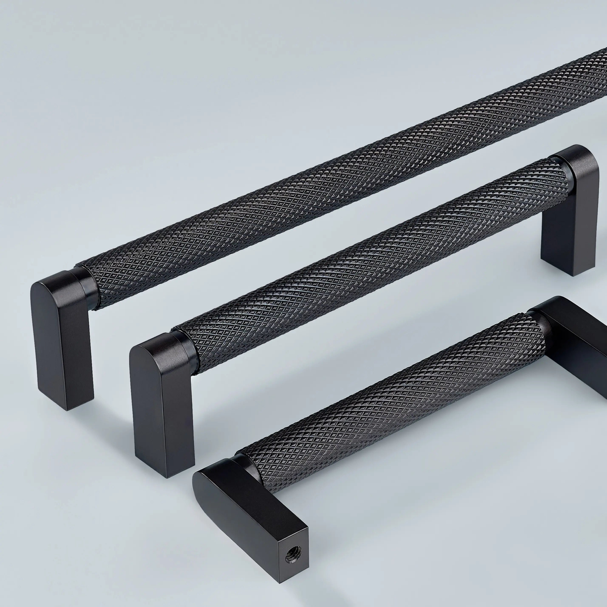 Ripple Knurled Cabinet Handle